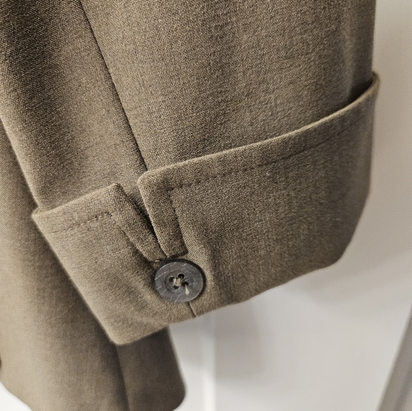 Vintage - J Jill Light Green Stretch Long Length Blazer - Size 18 - NWOT - Picture 8 of 10